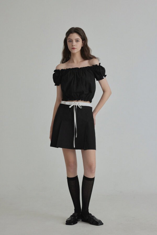 [TWEE] Fildia Puff Banding Blouse - Image 3