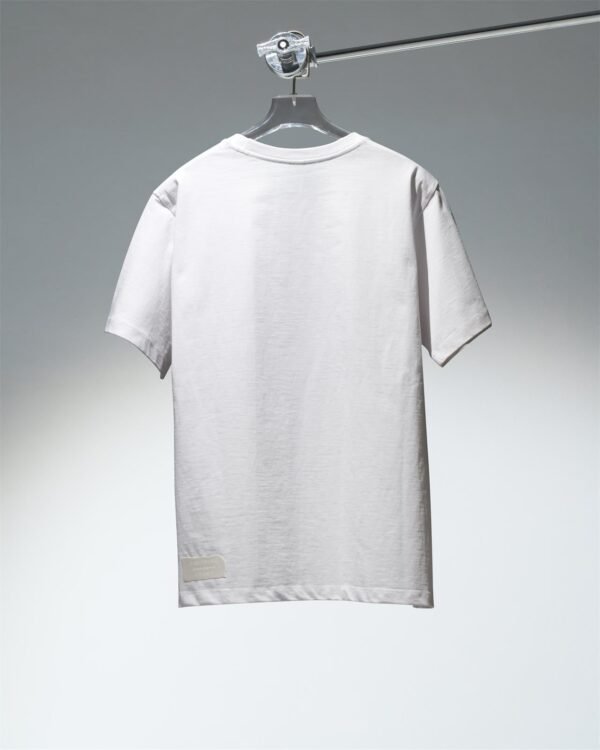 [DFRAME] Puppy Food Printed White Women's Short Sleeve Tee - Image 4
