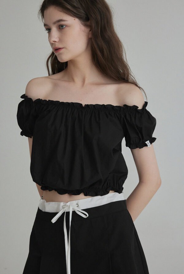 [TWEE] Fildia Puff Banding Blouse - Image 6