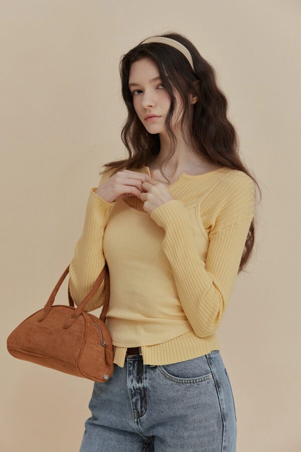 [TWEE] Moel Ribbed Sleeveless - Image 3