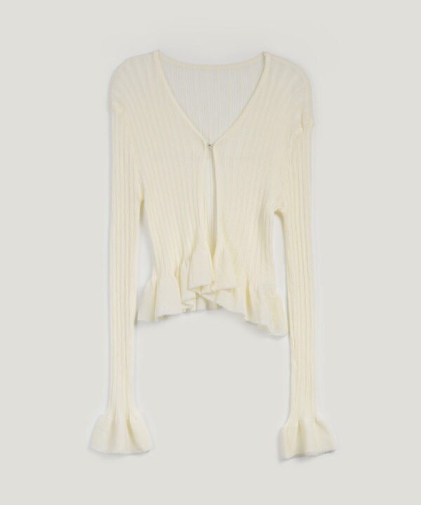 [TWEE] Mohitz Fril Knit Cardigan - Image 7
