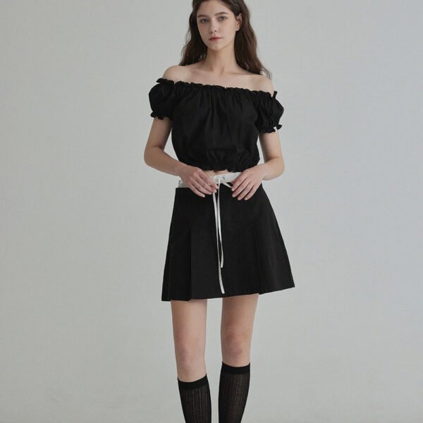 [TWEE] Fildia Puff Banding Blouse