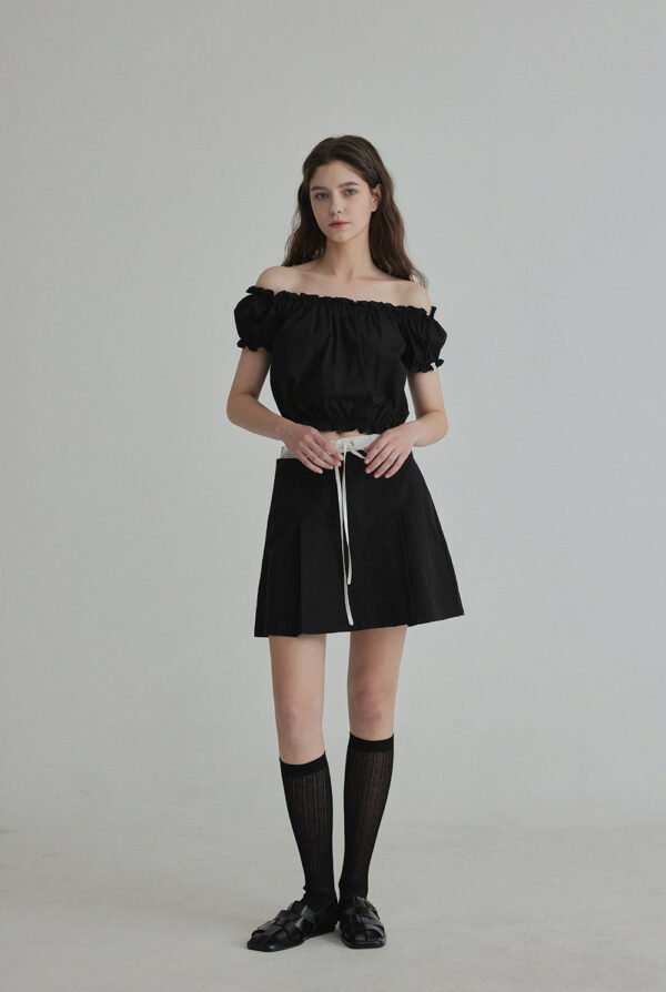 [TWEE] Fildia Puff Banding Blouse