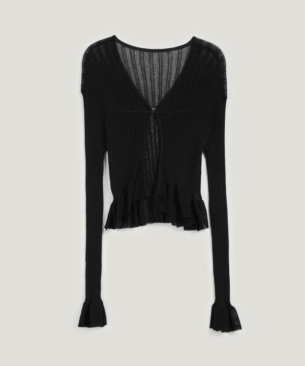 [TWEE] Mohitz Fril Knit Cardigan - Image 9