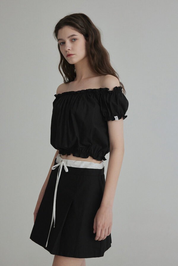 [TWEE] Fildia Puff Banding Blouse - Image 5