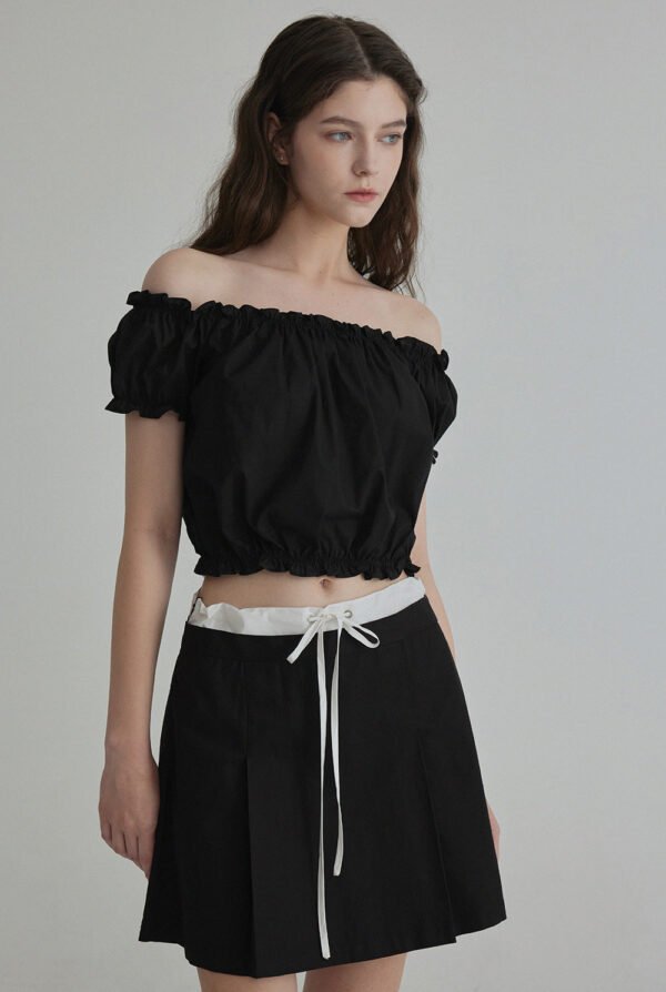 [TWEE] Fildia Puff Banding Blouse - Image 4