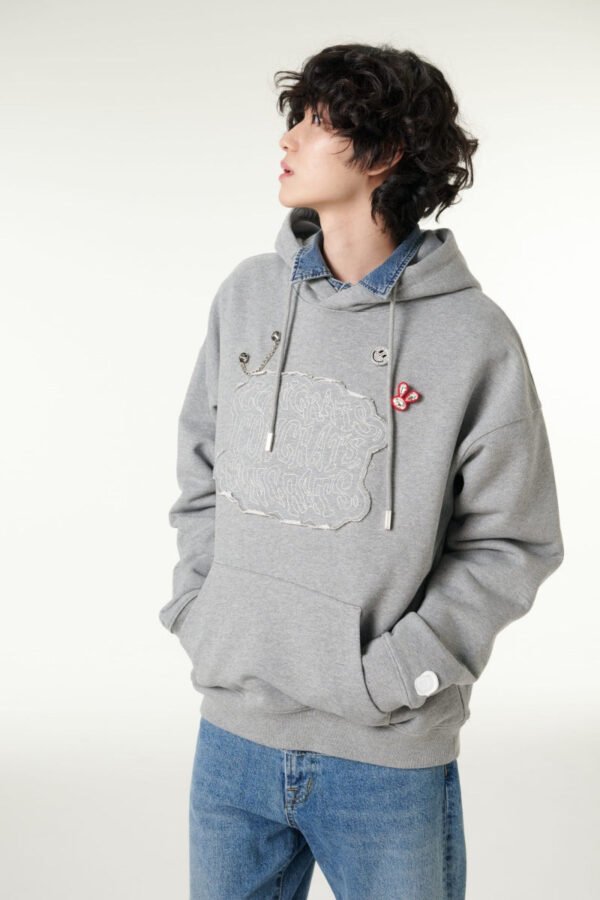[CLOUD CAKE] Men's Fashion Cloud Cake Fluffy Hoodie - Image 6