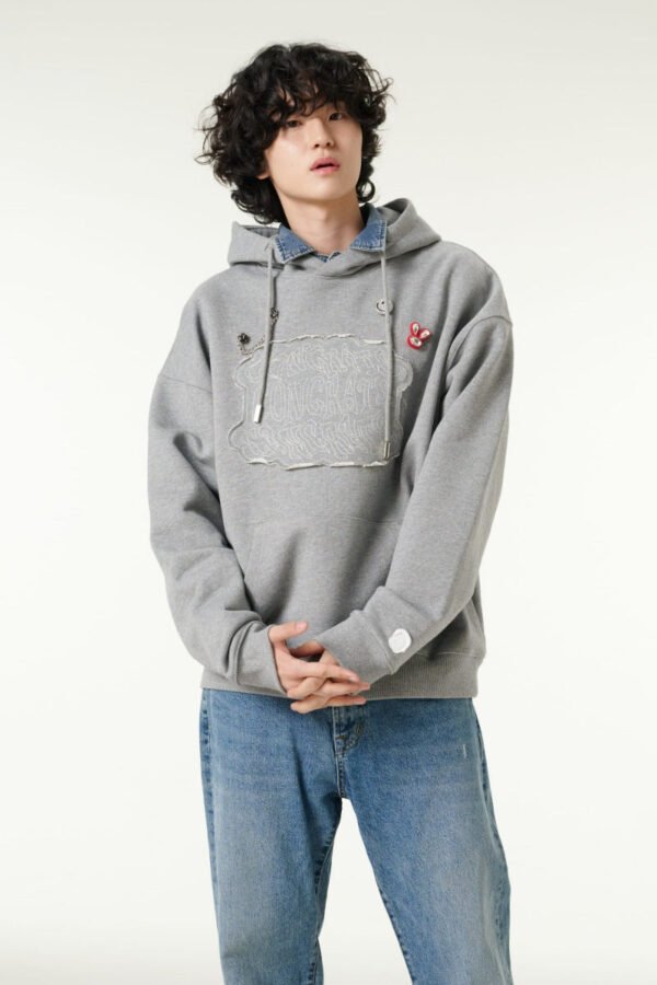 [CLOUD CAKE] Men's Fashion Cloud Cake Fluffy Hoodie - Image 3