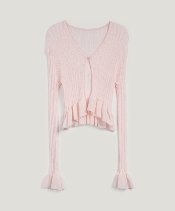 [TWEE] Mohitz Fril Knit Cardigan - Image 8