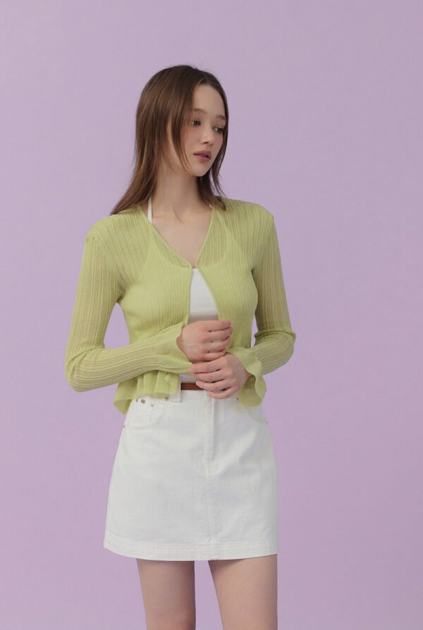 [TWEE] Mohitz Fril Knit Cardigan - Image 6